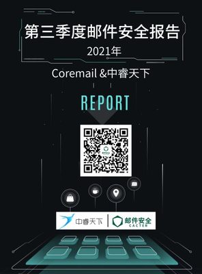 2021年Q3企业邮箱安全报告发布 CACTER邮件安全与中睿天下深度洞察威胁演变